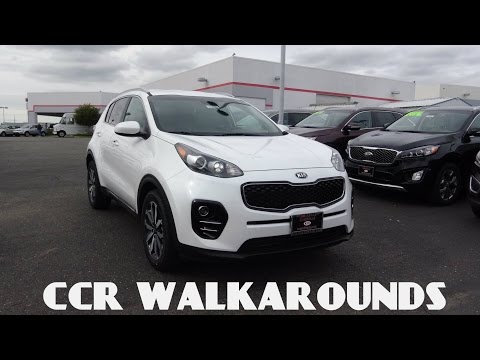 2017 Kia Sportage EX Walkaround, Exterior, Interior, and Engine | CCR Walkarounds