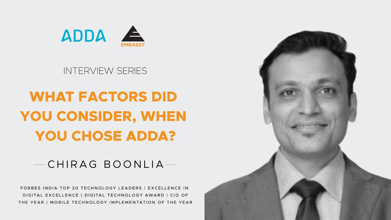 Chirag Boonlia — RMZ testimonial
