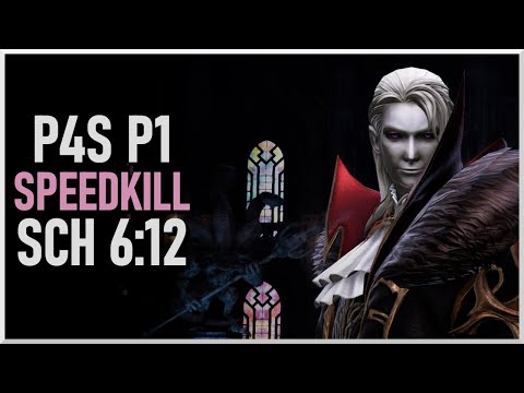 [FFXIV] P4S Phase 1 SCH POV Speedkill (1 Coheal GCD)