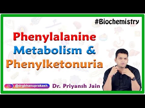 Phenylalanine metabolism and Overview of phenylketonuria : Medical Biochemistry : Dr Priyansh jain