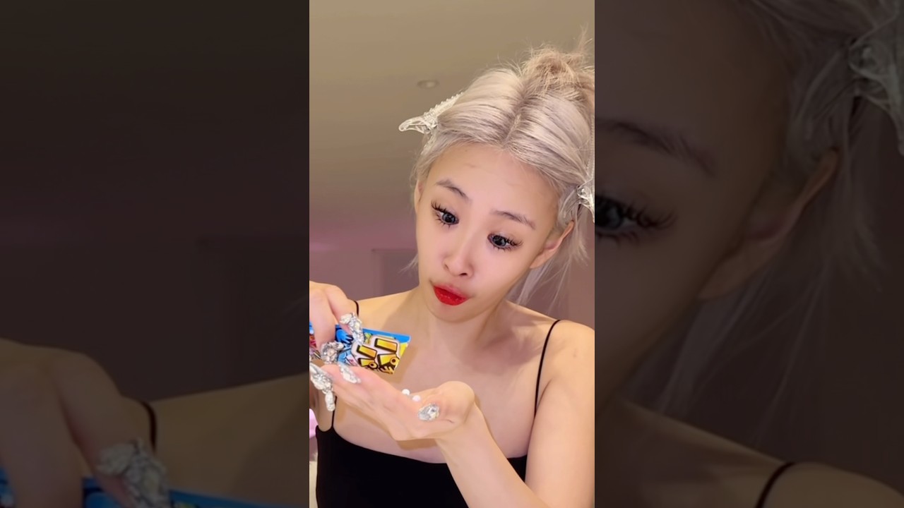 韓国人彼女にパチパチパニック食べさせたらおかしくなったwww