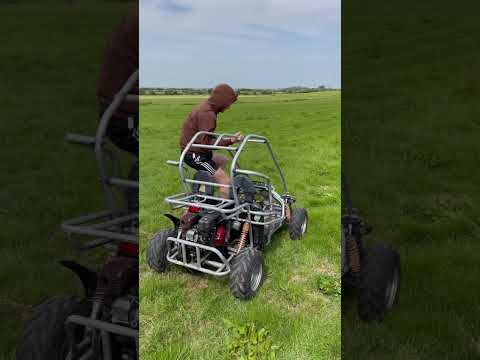 Dune buggy 6.5 hp 212 cc starting and driving