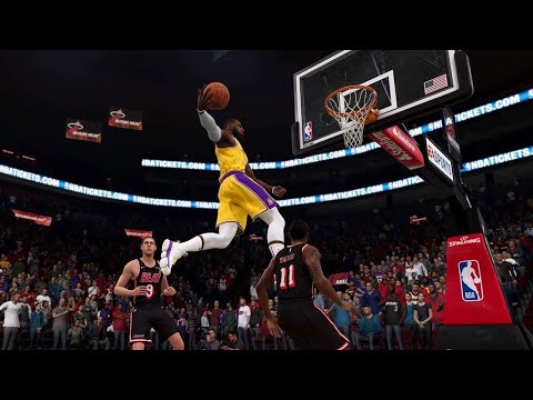 NBA LIVE 19 - Los Angeles Lakers vs Miami Heat - Full Game PS4 PRO - HD
