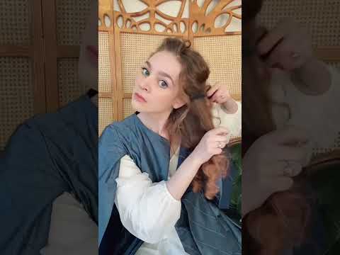 Gibson girl hair tutorial