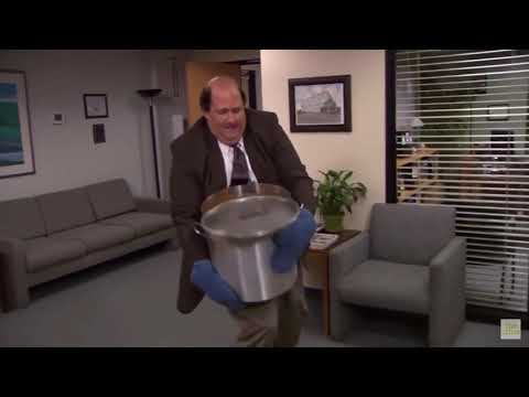 Kevin spills the chili
