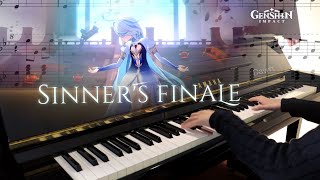 Sinner&#39;s Finale - Focalor&#39;s Sacrifice Piano Arrangement | Genshin Impact