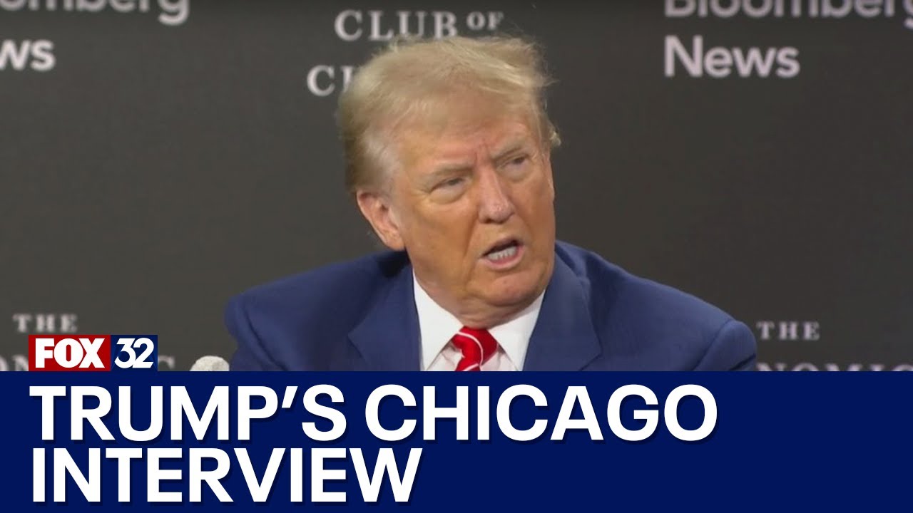 Trump's full interview at the Economic Club of Chicago