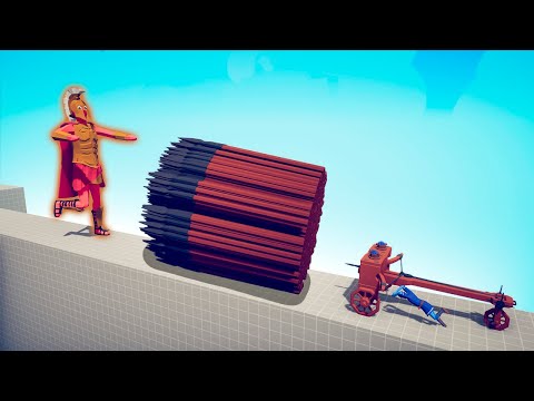 SPARTAN GIANT vs EVERY GOD - TABS | Totally Accurate Battle Simulator 2024
