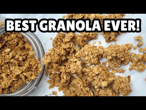 How to Make Crunchy Granola That Actually Sticks Together Every Time!