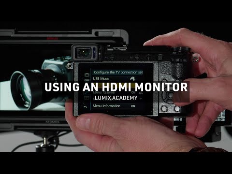 So verwenden Sie einen HDMI-Monitor | LUMIX Academy | S5