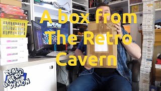 A box from the Retro Cavern