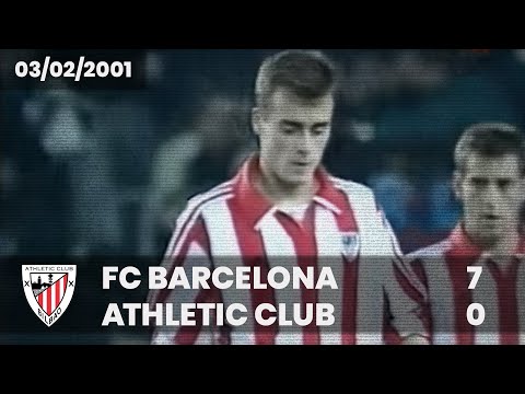 ⚽️ [Liga 00/01] J21 I FC Barcelona 7 - Athletic Club 0 I LABURPENA