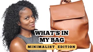 What’s In My Bag 2020 Minimalist Edition | MATT and NAT Backpack