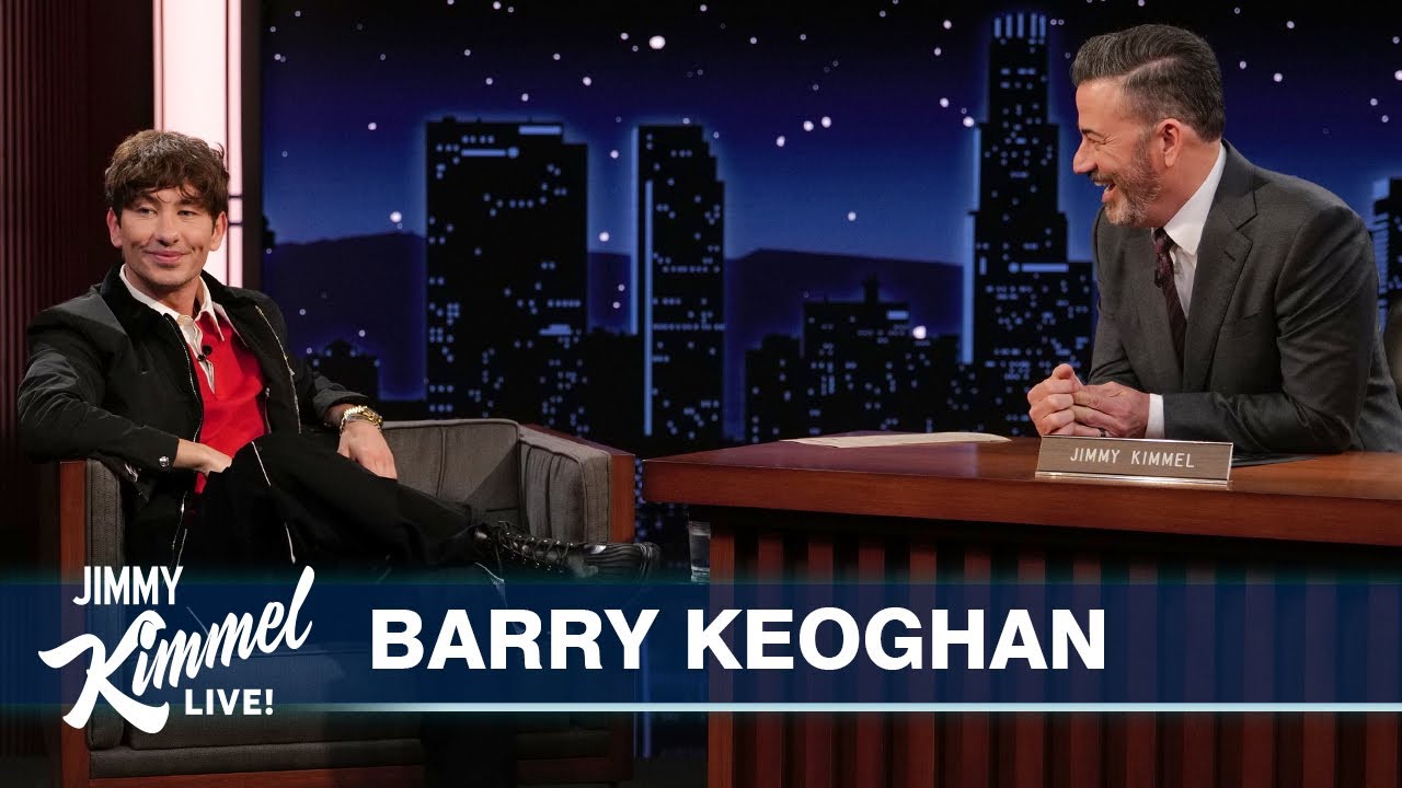 Barry Keoghan on Playing Ringo Starr, Watching Him Play Drums & Sparring with Chris Hemsworth - YouTube