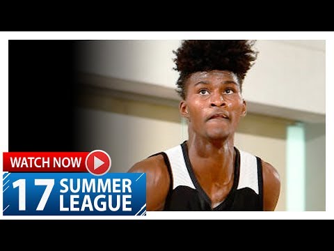 Jonathan Isaac Full Highlights vs Heat (2017.07.02) Summer League - 15 Pts, 13 Reb
