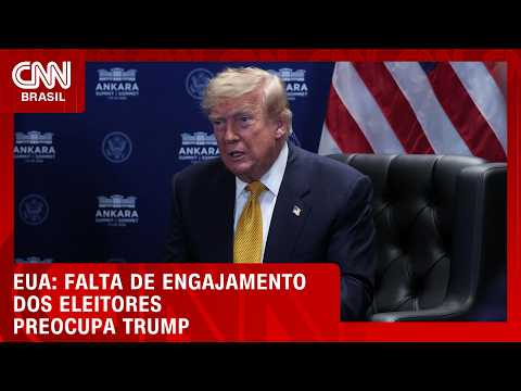 Eleitores de Trump não estão animados com as eleições, diz pesquisa | CNN 360°
