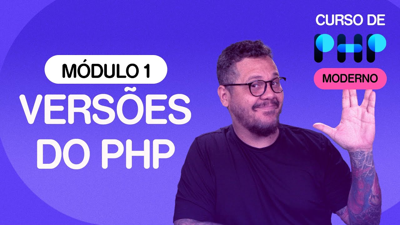 As versões do PHP e seus recursos  - @CursoemVideo  de PHP - Gustavo Guanabara