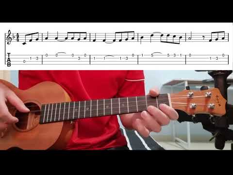 You Are My Sunshine - Easy Beginner Ukulele Tabs With Playthrough Lesson