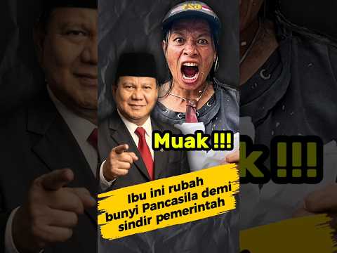 Pancasila jadi Pancagila oleh emak2 ini #pancasila #emak #viral #news #indonesia