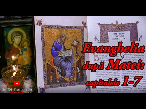 Evanghelia după Matei, cap. 1-7. Citim Biblia împreună: un capitol pe zi