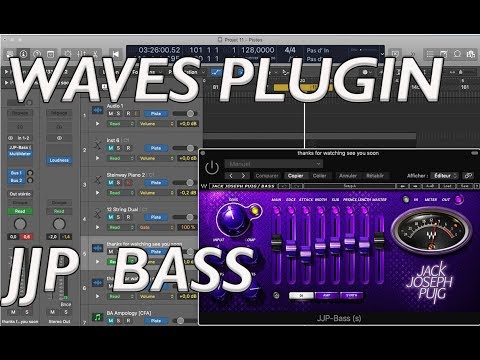 WAVES JJP BASS  PLUGIN test and review