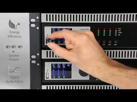 AUDAC - SMA and SMQ Power Amplifiers