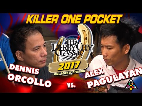 One Pocket: Dennis ORCOLLO vs Alex PAGULAYAN - 2017 DERBY CITY CLASSIC