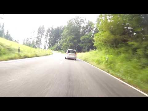 #1DOESP Fahre mit mir auf der B308 aus Richtung Sigmarszell bis kurz vor Scheidegg.