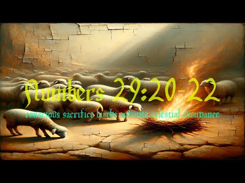 Numbers 29:20