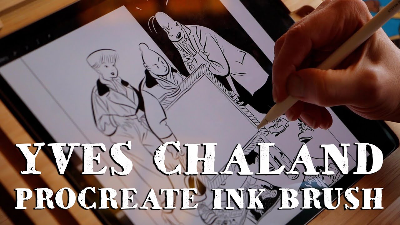 Yves Chaland Ink Brush for Procreate