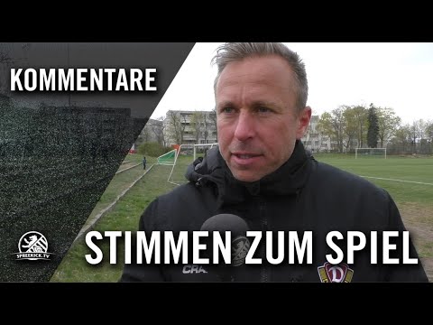 Stimmen zum Spiel | Union Berlin U15 - Dynamo Dresden U15 (22. Spieltag, C-Junioren Regionalliga)