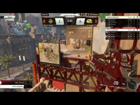 Optic Formal draws a smiley face vs. Tainted Minds(goat)