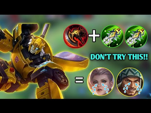 Bumblebee X.Borg No Mercy | X.Borg High Damage Build | MLBB Ft: Ju mix Playz