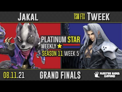 PSW S11:W5 - Jakal (Wolf) Vs. TSM FTX | Tweek (Sephiroth, Diddy Kong) - Grand Finals