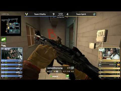 Vitality vs Spirit Highlights at ESEA Season 31 Global Challenge