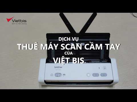 Thuê máy scan cầm tay Brother