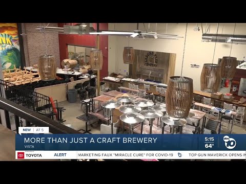 New brewery, winery, and dining combo opening in Vista