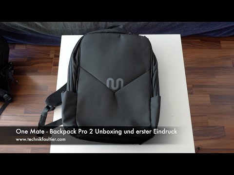 One Mate - Backpack Pro 2 Unboxing