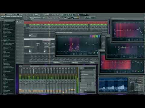 Making a FullOn Psy Trance Track in FL Studio 10 - Sonicoustics HD