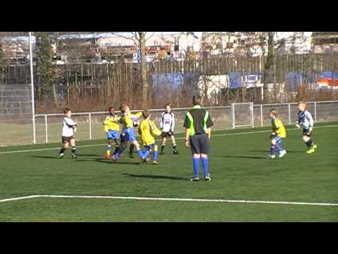 SC Franeker F1 - Drachtster Boys F1, voorjaarscompetitie 2011, gespeeld 19 maart 2011