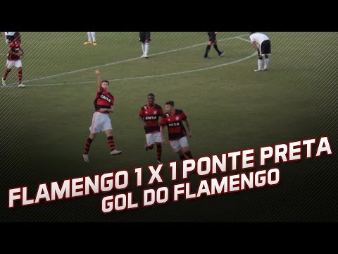 GOL - Flamengo 1 x 1 Ponte Preta - Brasileiro Sub-20