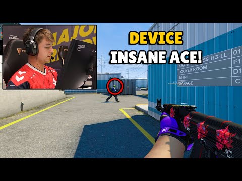 ASTRALIS DEVICE incredible Ace to win the round! S1mple is unstoppable! JAME Awp Ace CSGO Highlights