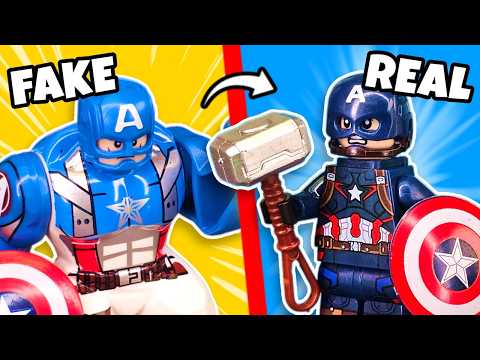 Unboxing EVERY LEGO CAPTAIN AMERICA Minifigure...