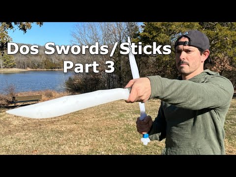 Kali DOUBLE STICKS Fighting Technique - Incredibly Functional!