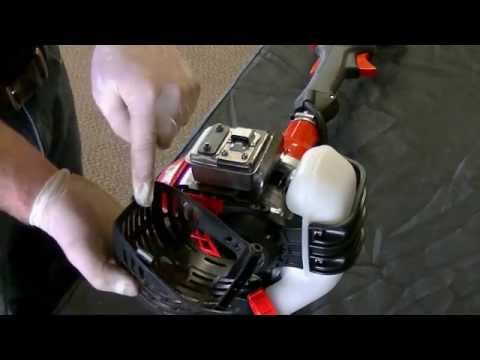 How to Clean a Line Trimmer Spark Arrestor | Echo