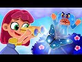 I See Something Blue🐳💙💚 | Colors Song And Nursery Rhymes by Comy Zomy