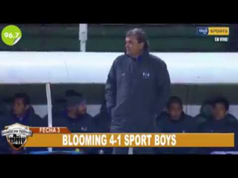 Blooming (4) vs Sport Boys (1) LIGA BOLIVIANA 2019 JULIO 25