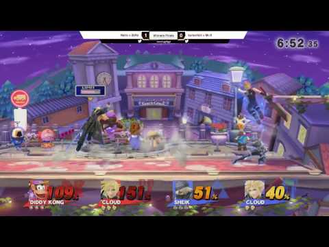 2GGT: ZeRo Saga - ZeRo + Nairo (Red) Vs. Mr. R + Komorikiri (Blue) Winners Finals - Smash Wii U