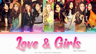 Girls’ Generation (少女時代) Love &amp; Girls Color Coded Lyrics (Kan/Rom/Eng)