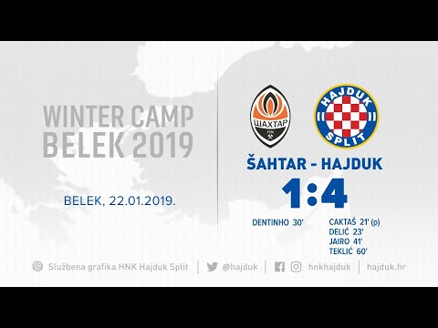 Sažetak: Šahtar - Hajduk 1:4